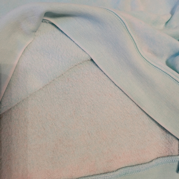 Wildfox long sleeve cold shoulder burn out sweatshirt size L - Picture 5 of 9